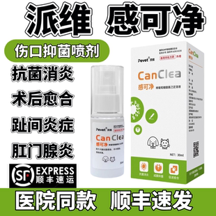 派维感可净稀葡萄糖酸录已定溶液犬狗猫溃烂趾间炎术后外伤愈合