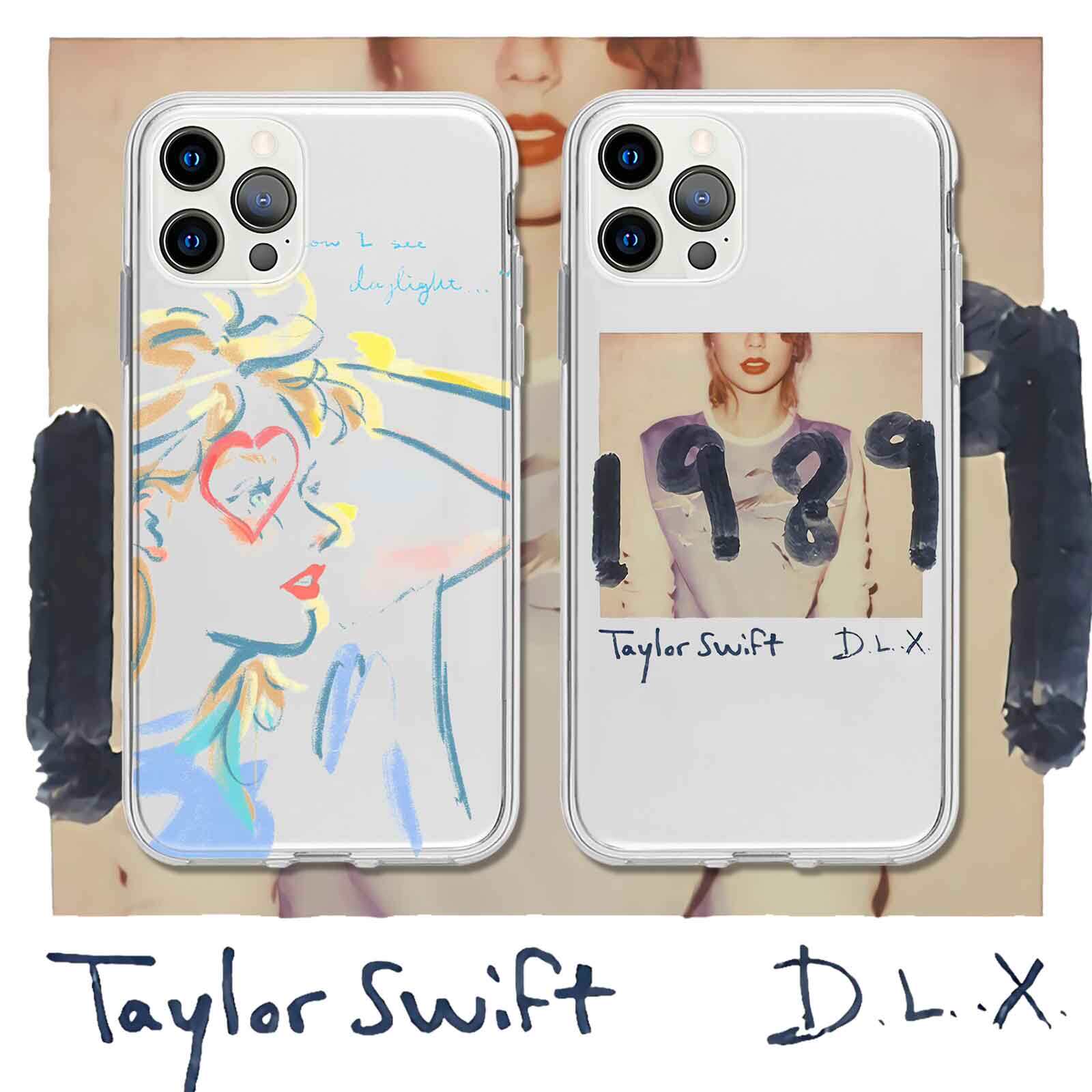 适用iPhone苹果13霉霉12泰勒斯威夫特11周边Promax/x/xr/xs/max/7plus/8plus/6s/pro/plus/se2透明mini手机壳