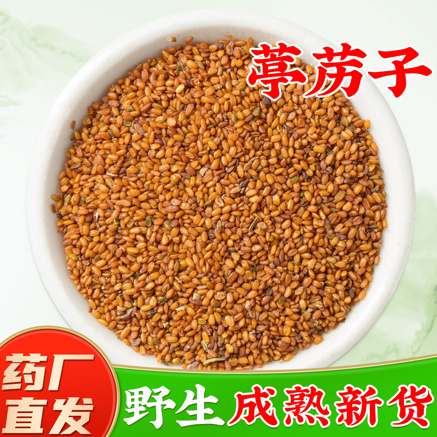 野生葶苈子中药材官方旗舰店正品 南葶力籽新鲜干货中药材