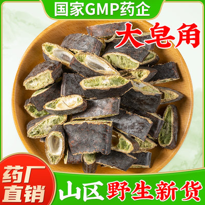 【野生皂荚中药材】GMP药厂直销