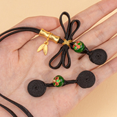 新中式 旗袍盘扣扣子手工蝴蝶流苏托花盘香一字扣古风汉服装 饰扣女