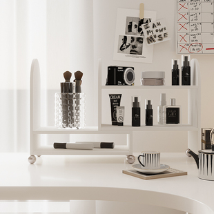 Nordic Sense北欧简约化妆品收纳架桌面置物架台面双层展示架杯架