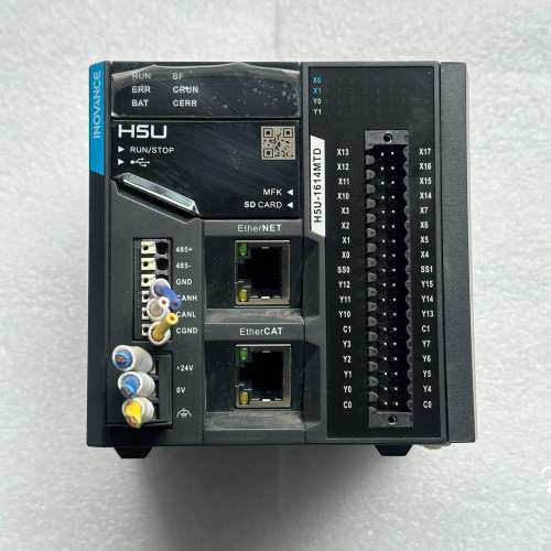 议价-汇川PLC  H5U-1614MTD，实物拍摄，功能包正常，