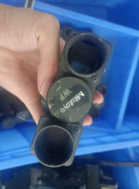 议价-三丰Mitutoyo显微镜双目观察头，WF型号，黑色塑料外壳