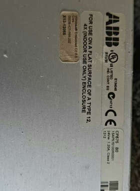 议价-ABB触摸屏CP675 B0，橙色如图，功能正常使用，议价出