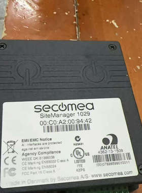 议价-原装进口secomea西肯麦SiteManager1029，