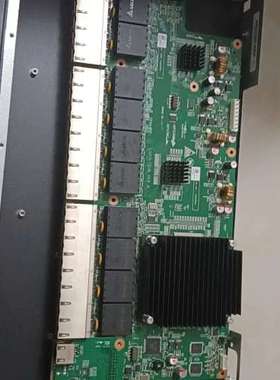 议价-中兴GFCH板卡，满配16支XGSPON模块，成色新，无使用