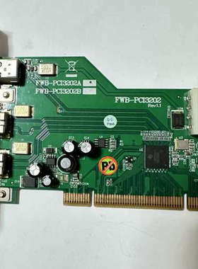 议价-台湾IOI FWB-PCI3202A/B视频采集卡1394A