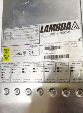 议价-LAMBDA  ALPHA1000W电源，拆机电源包测试好！