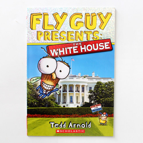 现货 英文原版 苍蝇小子现场报道：白房子 Fly Guy Presents #8: The White House
