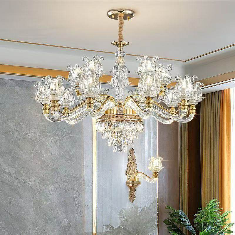 客厅水晶吊灯大厅主灯2025新款高级感轻奢网红爆款高端大气流行灯,家装灯饰光源,客厅吊灯,淘宝优惠券,粉丝福利购,淘宝优惠卷