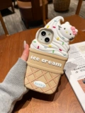 Hello Kitty, apple, мультяшный милый совместимый iPhone 15, силиконовый чехол для телефона, популярно в интернете, iphone, 13promax, 14promax, защита при падении