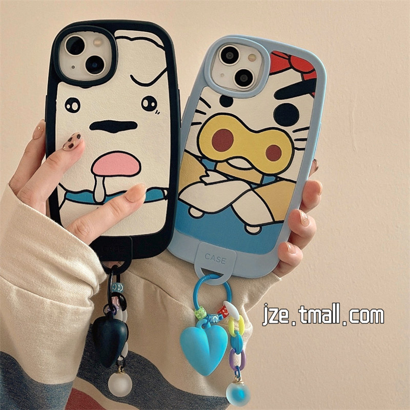 趣味可爱卡通小狗小猪适用苹果14手机壳情侣iPhone13ProMax新款12防摔13pro女11硅胶14pro带吊坠小众全包软壳高性价比高么？