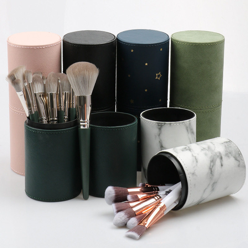 化妆刷收纳筒化妆品收纳盒化妆刷桶眉笔便携桌面防尘笔筒口红有盖,彩妆/香水/美妆工具,化妆刷,淘宝优惠券,粉丝福利购,淘宝优惠卷