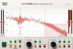 Weiss Deess De-Esser by Softube 去齿音插件人声效果器 正版