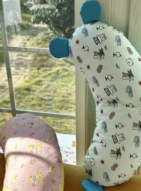 MOMMOM彩色多巴胺系列可爱风格羽丝棉宠物枕头