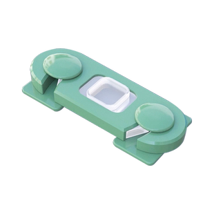 童力士柜门儿童安全锁 冰箱饮水机宝宝柜子防开锁扣防夹手无痕锁