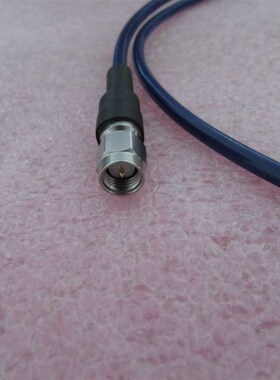DC-18GHz SMA双公 80cm 不锈钢接头 射频 稳幅稳相 超柔测试电缆