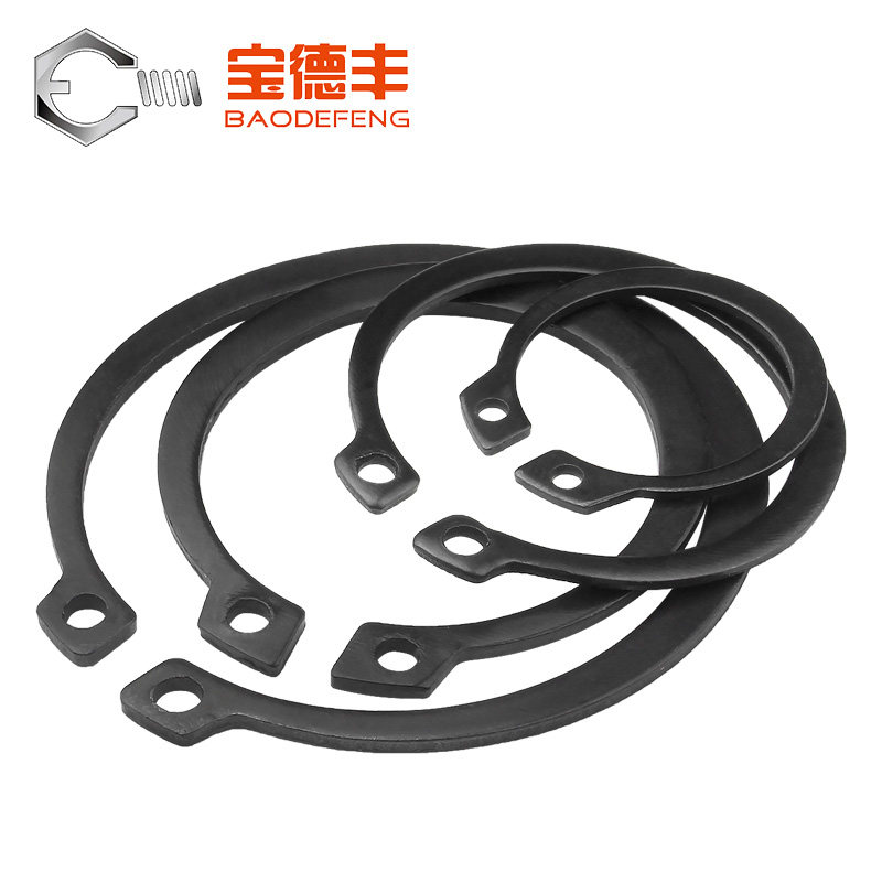 轴卡外卡轴用卡簧轴承卡环弹性挡圈卡扣C型卡J簧国标65MN锰GB894