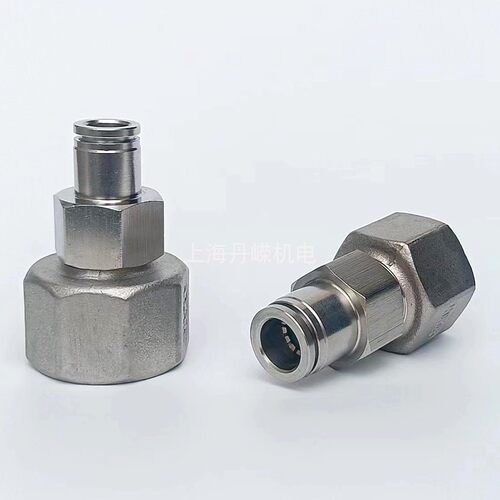 304不锈钢内螺纹PU气管快插接头DN25 G1寸内丝接6MM~16MM气动快接