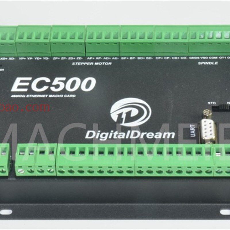 MACH3 接口板 EC500 CNC-以太网运动控制器 460khz 3/4/5/6 轴