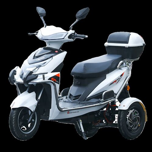 电动三轮车家用小型大功率双电机不倒翁高速外卖车休闲代步爬坡王