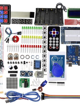 Starter Kit UNO R3开发板入门工具包 电子编程学习 创客学习套件