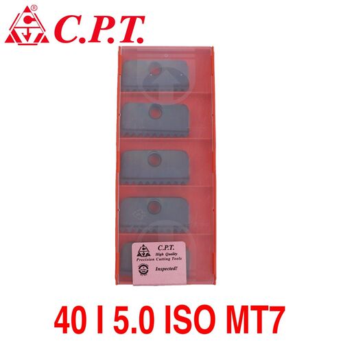 德国CARMEX卡迈斯CPT螺纹刀片 40I5.0ISO MT7 40N5.0