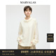 新款 Marvalas异形领口衬衫 2026春季 醋酸真丝莫代尔混纺宽松衬衣