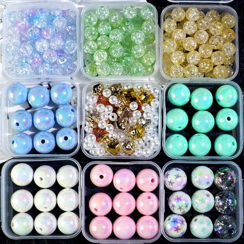 Украшение-шарик с бусинами, набор материалов, браслет ручной работы, ожерелье с аксессуарами, орхидея, «сделай сам»