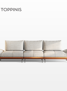 Toppinis意式极简多功能灵动岛高端布艺沙发大平层客厅多功能沙发