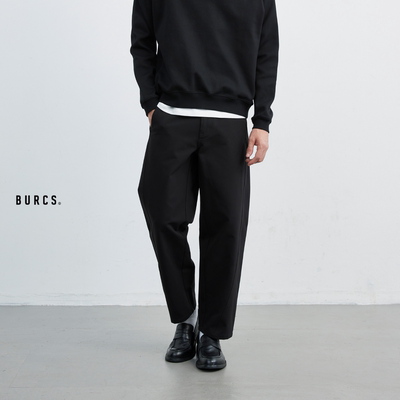 Burcs保暖舒适立体弯刀松紧长裤