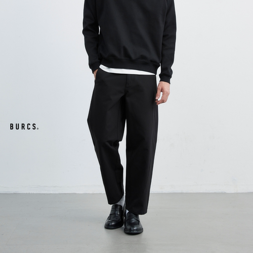 Burcs保暖舒适立体弯刀松紧长裤