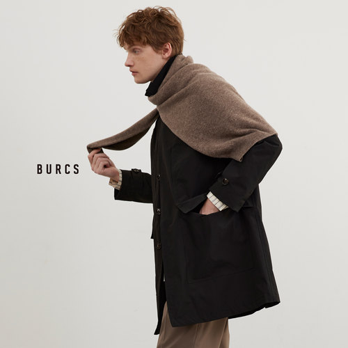 Burcs轻便通勤三防巴尔玛肯外套