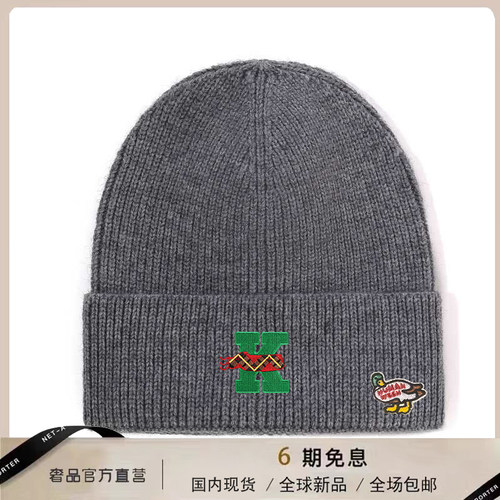 【官网正品】HUMAN WEEH毛线帽针织男女同款户外休闲简约时尚秋冬