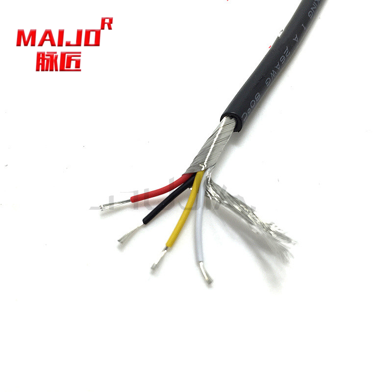 UL2547美标信号线4芯屏蔽线信号线4芯28AWG RVVP4*0.08平方 五金/工具 通用电缆 原图主图