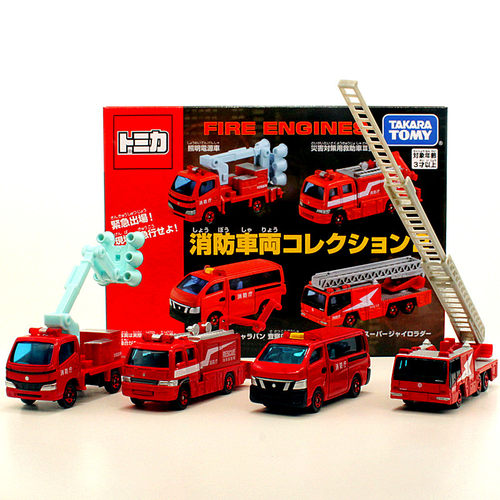 合金模型多美卡消防指挥车