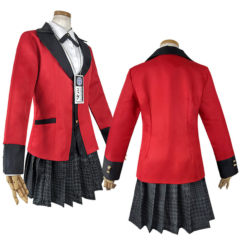 狂赌之渊黄泉月露娜cos服蛇喰夢子女生校服jk制服裙cosplay服裝