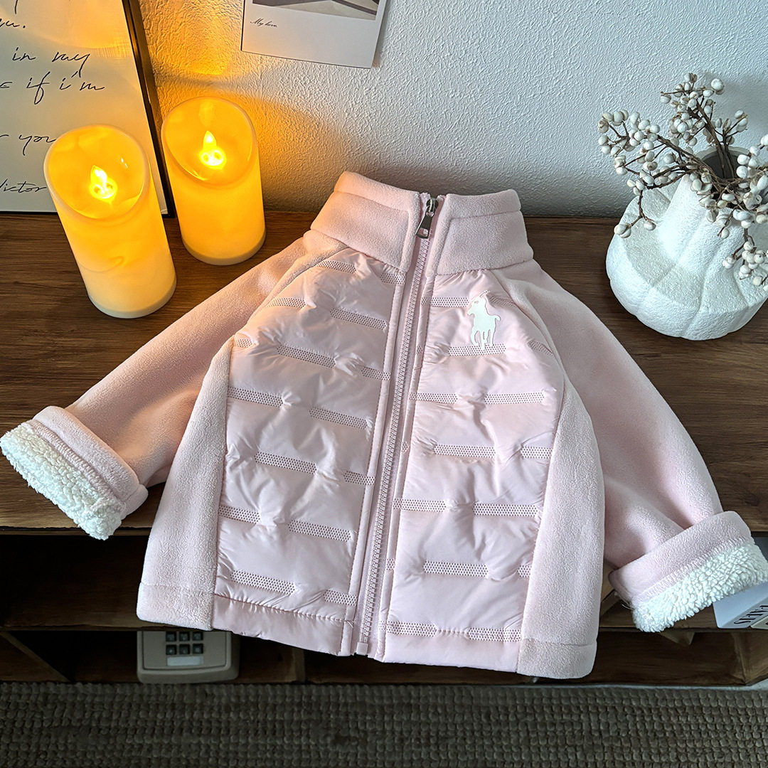 秋冬款棉服外套新款2026冬季夹棉男女中大校服内胆儿童厚外套