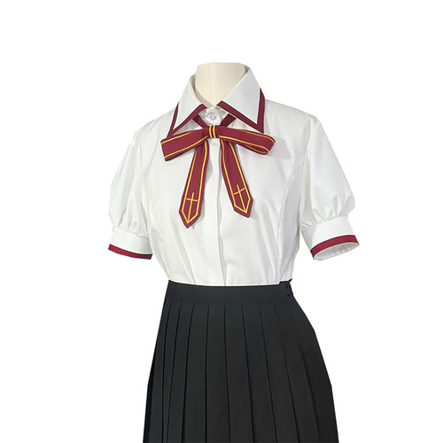 酒诗 FGO穗群原校服夏服短袖套装漫展日系校园风cosplay表演服装
