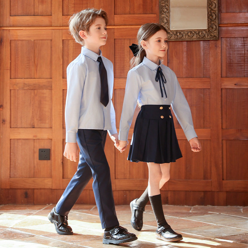 小学生校服英伦学院风儿童合唱演出服幼儿园园服班服百褶裙套装