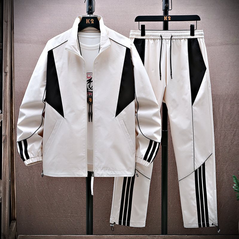 2026春秋季港风系列动运休闲青春校服情侣款两件套装