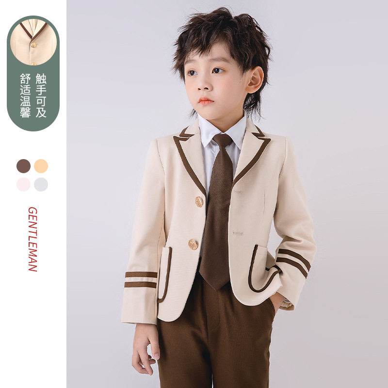 秋季新款幼儿园园服男女童英伦风小学生加厚校服班服套装厂家批发