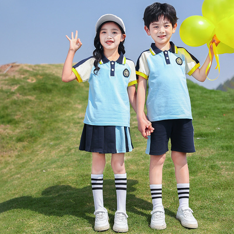 小学生校服春秋装学院风班服套装春季运动服三件套儿童幼儿园园服