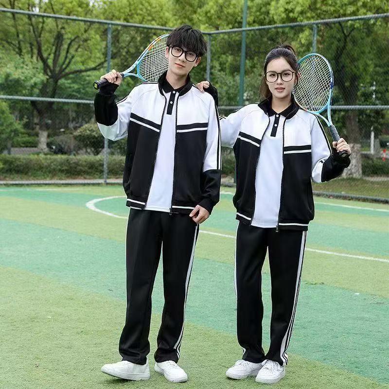 新款春秋季学生班服初中高中团体服男女学生学院风校服套装团购