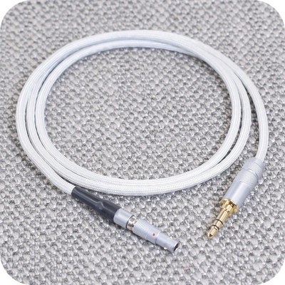 发烧HIFI高保真音质适用AKG K812 K872 pro K712 Q701 k702 K267 K271 K240S耳机线升级线苹果Lightning插头