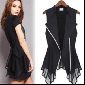 Chiffon waistcoat women fashion slim coat Vest girl blouse|msdalam kategori Butik wanita / wanita, baju lace/baju chiffon - dari Buy2taobao.com untuk memberikan perkhidmatan ejen Taobao profesional membeli