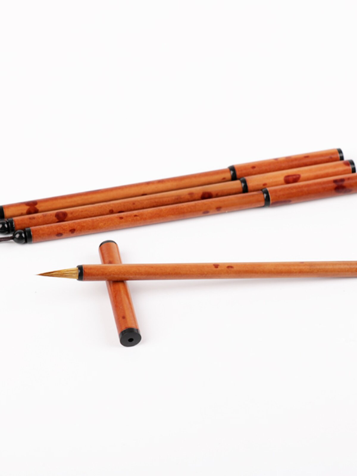 【处理笔杆做短】小狼毫小楷毛笔文征明欧楷赵孟頫小楷国画水彩画