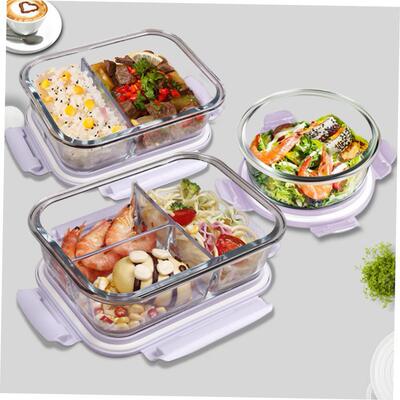 lunch box lunch bag food container Glass heating Bento Boxes