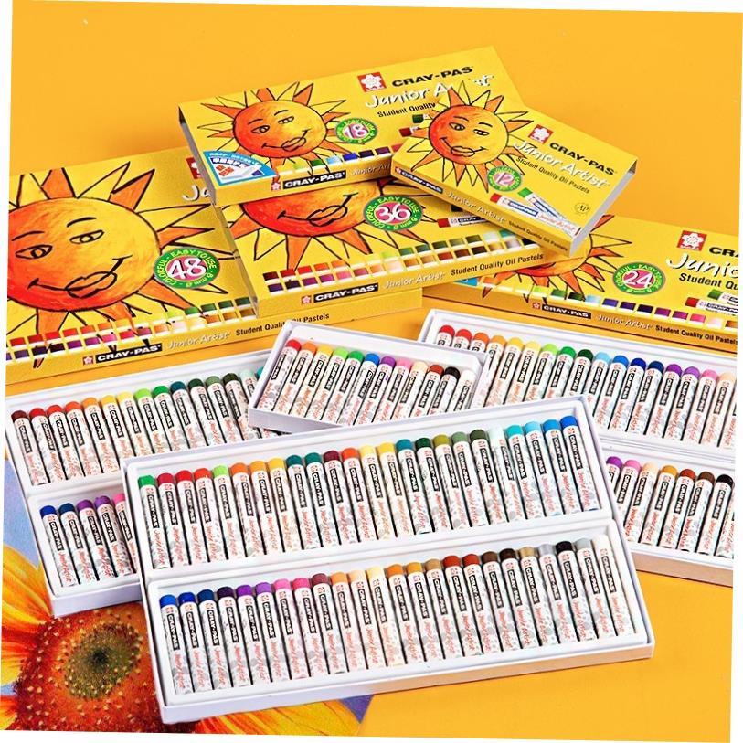 cray-pas junior artist oil pastels 儿童油画棒soft kids paint